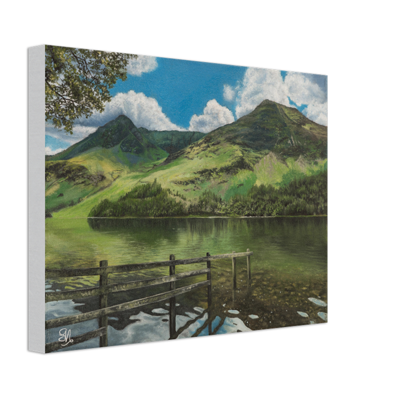 LOCH LOMOND & THE TROSSACHS NATIONAL PARK" -Canvas Art Print