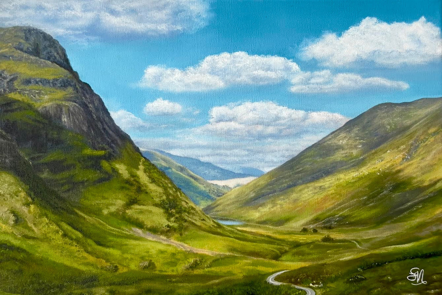 Glencoe Fine Art Oil Painting