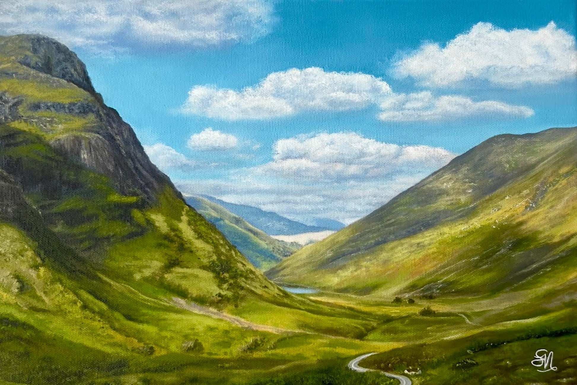 Glencoe" 12 x 16"- Oil Painting