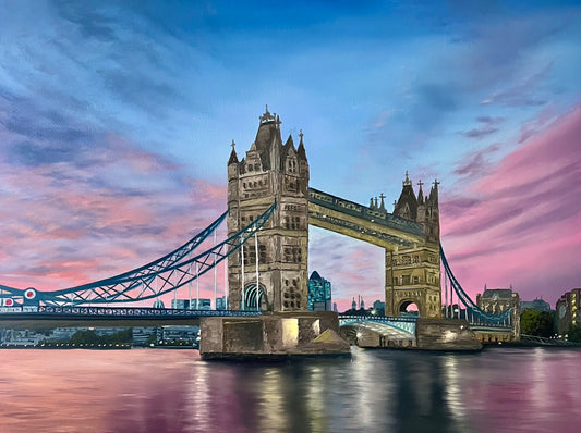 TOWER BRIDGE " 18 x 24"- London Art