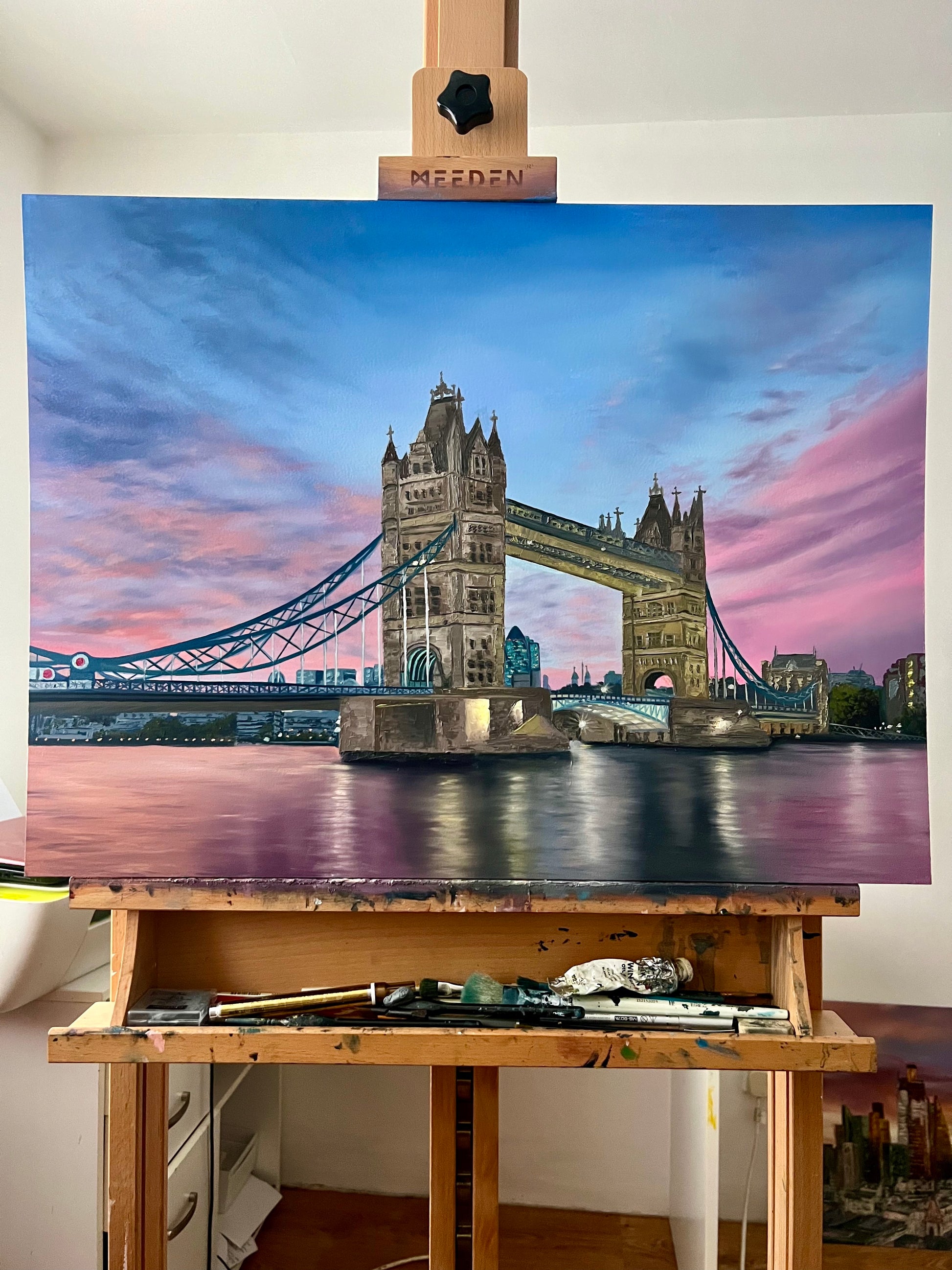 TOWER BRIDGE " 18 x 24"- London Art