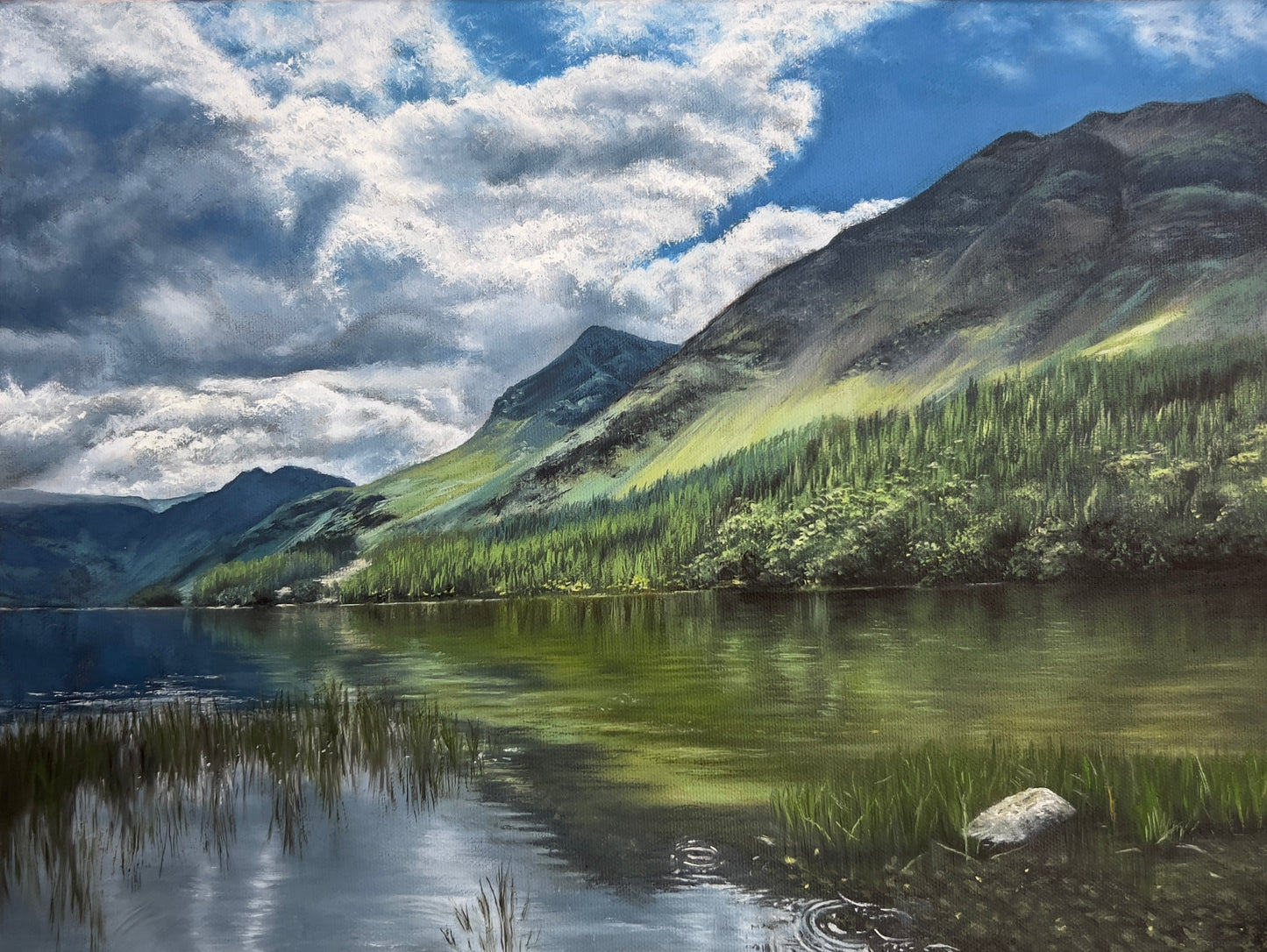 "LAKE DISTRICT" -Canvas Art Print