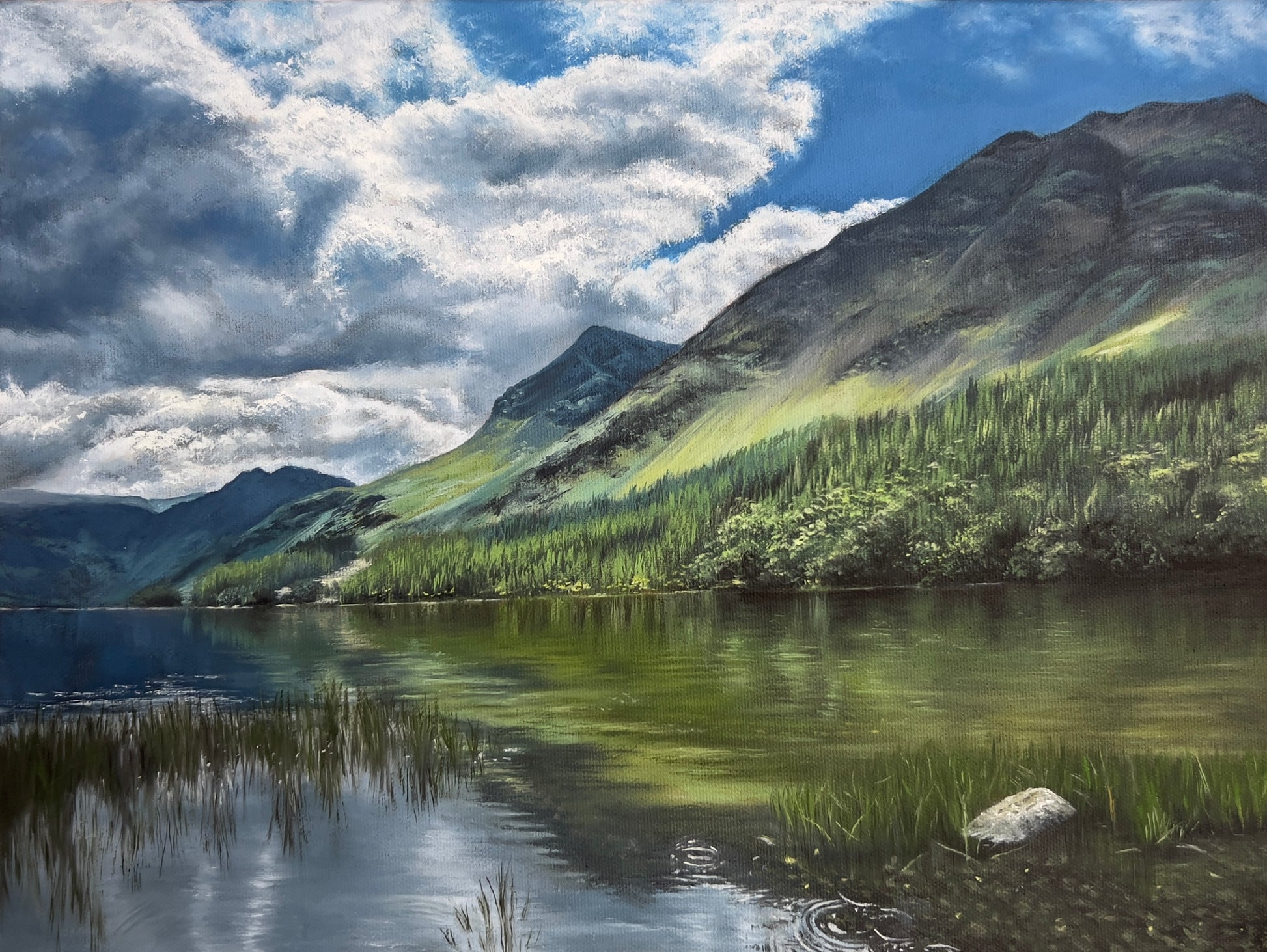 "LAKE DISTRICT" -Canvas Art Print