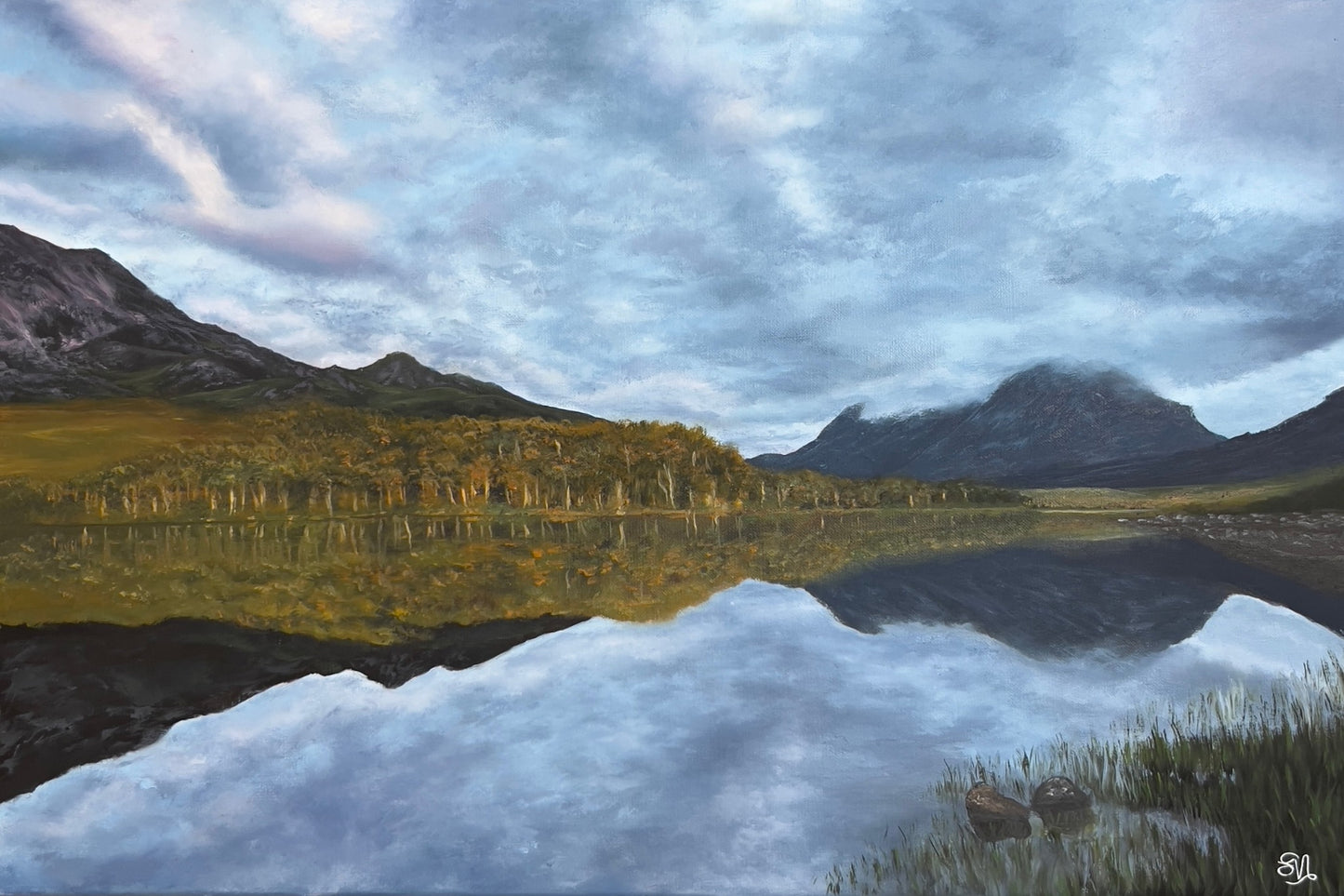 LIATHACH, GLEN TORRIDON Oil Painting