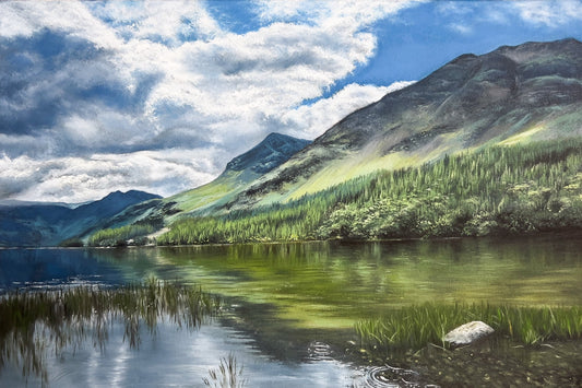 LAKE DISTRICT" 12 x 16"-  Oil Painting