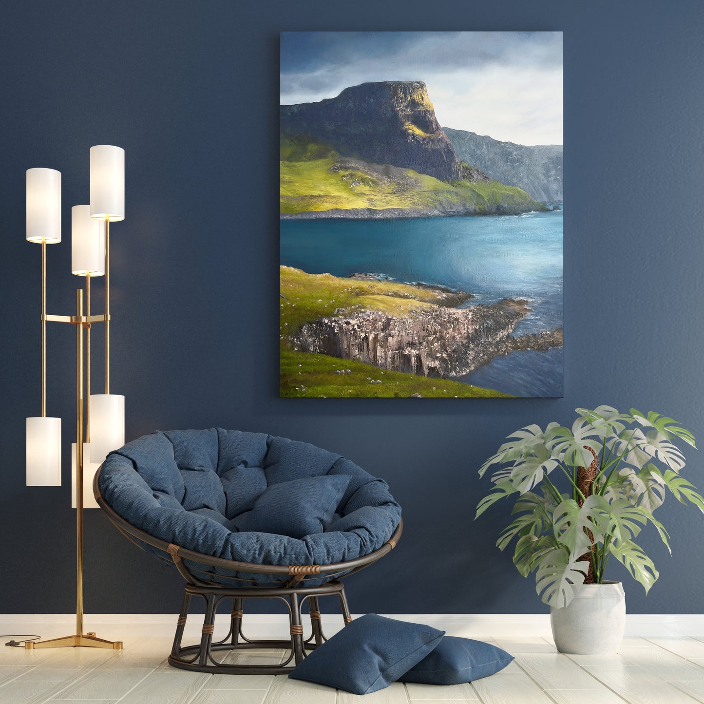 MOONEN BAY -  Neist Point, Isle of Skye Canvas Art Print