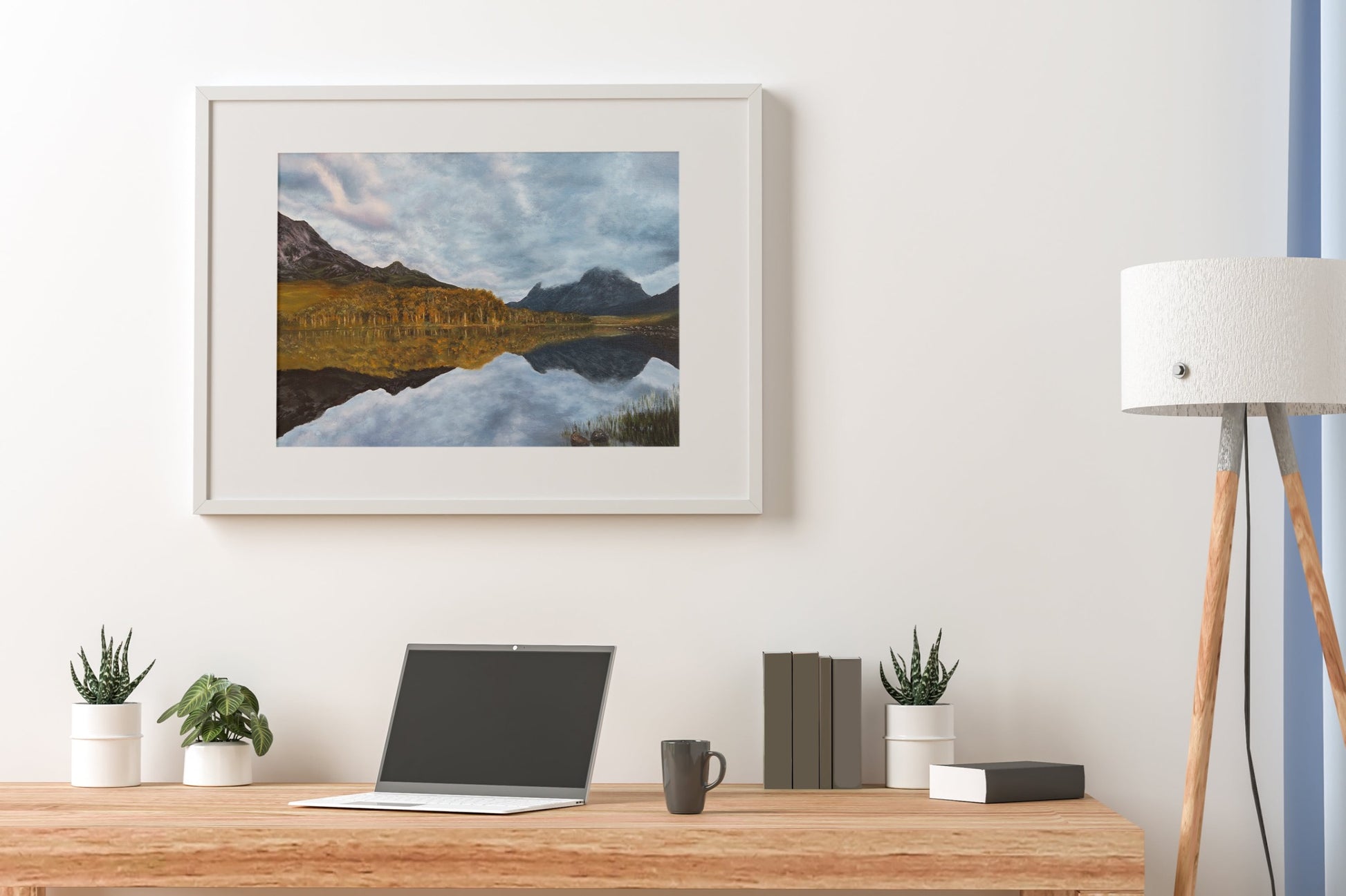 LIATHACH, GLEN TORRIDON- Scotland Painting Fine Art Print