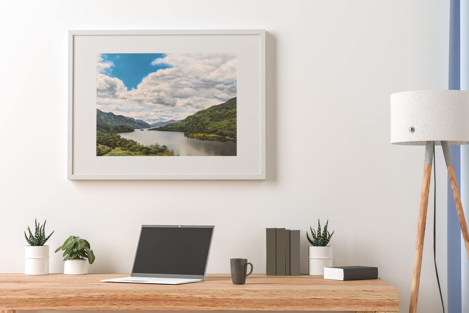 "LOCH LOMOND & THE TROSSACHS NATIONAL PARK" - Fine Art Print