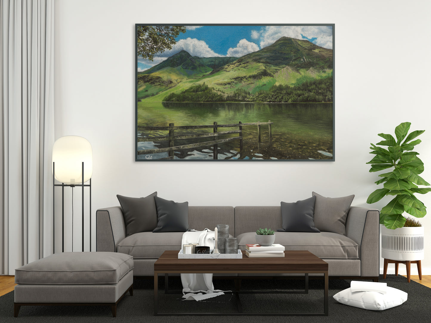 "BUTTERMERE " - Lake District Fine Art Print