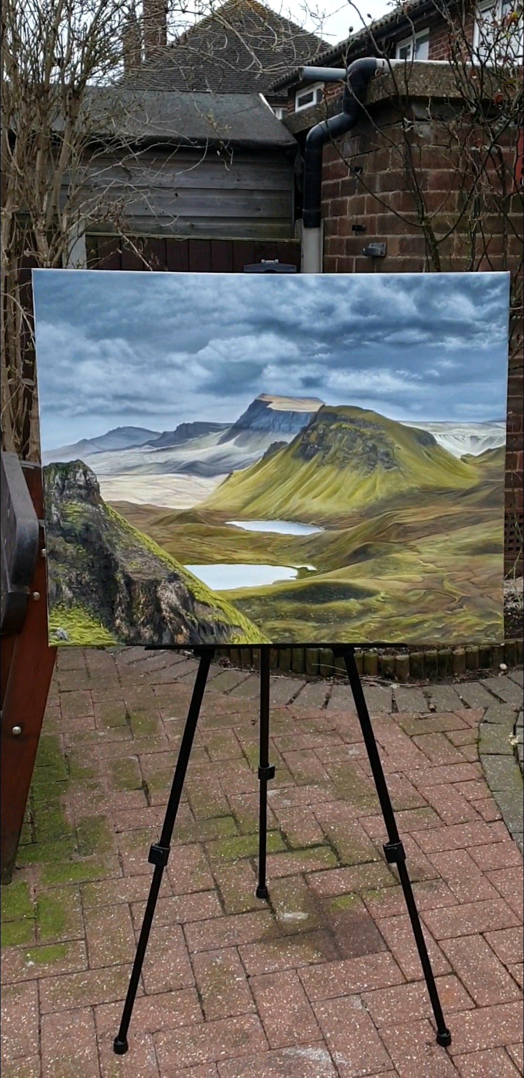 "Scottish Highlands" 24 x 30"- Quiraing Skye