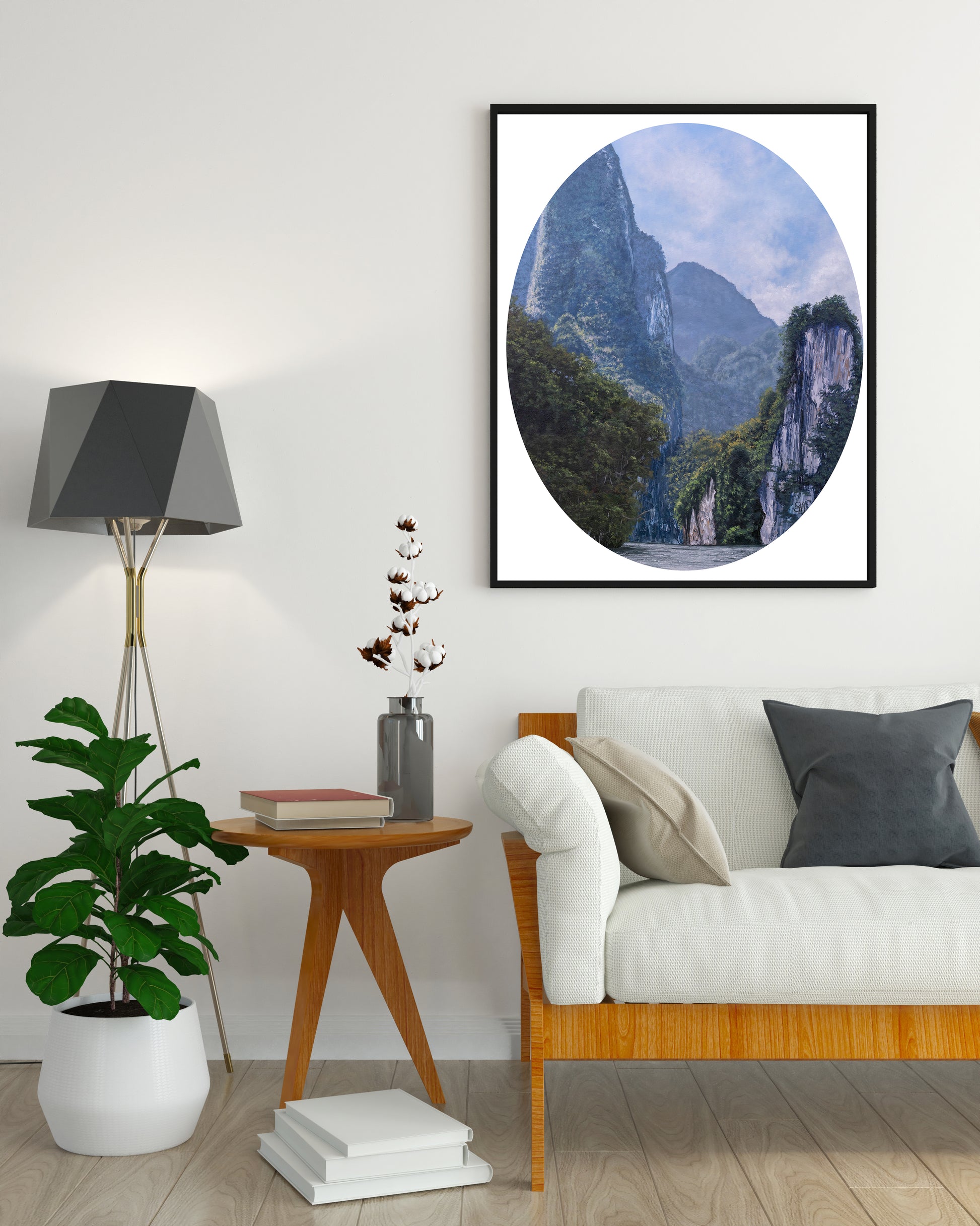 "Cheow Lan Lake"- Khao Sok National Park Fine Art Print