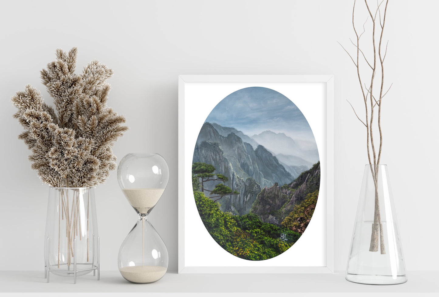 Huangshan Mountain Print