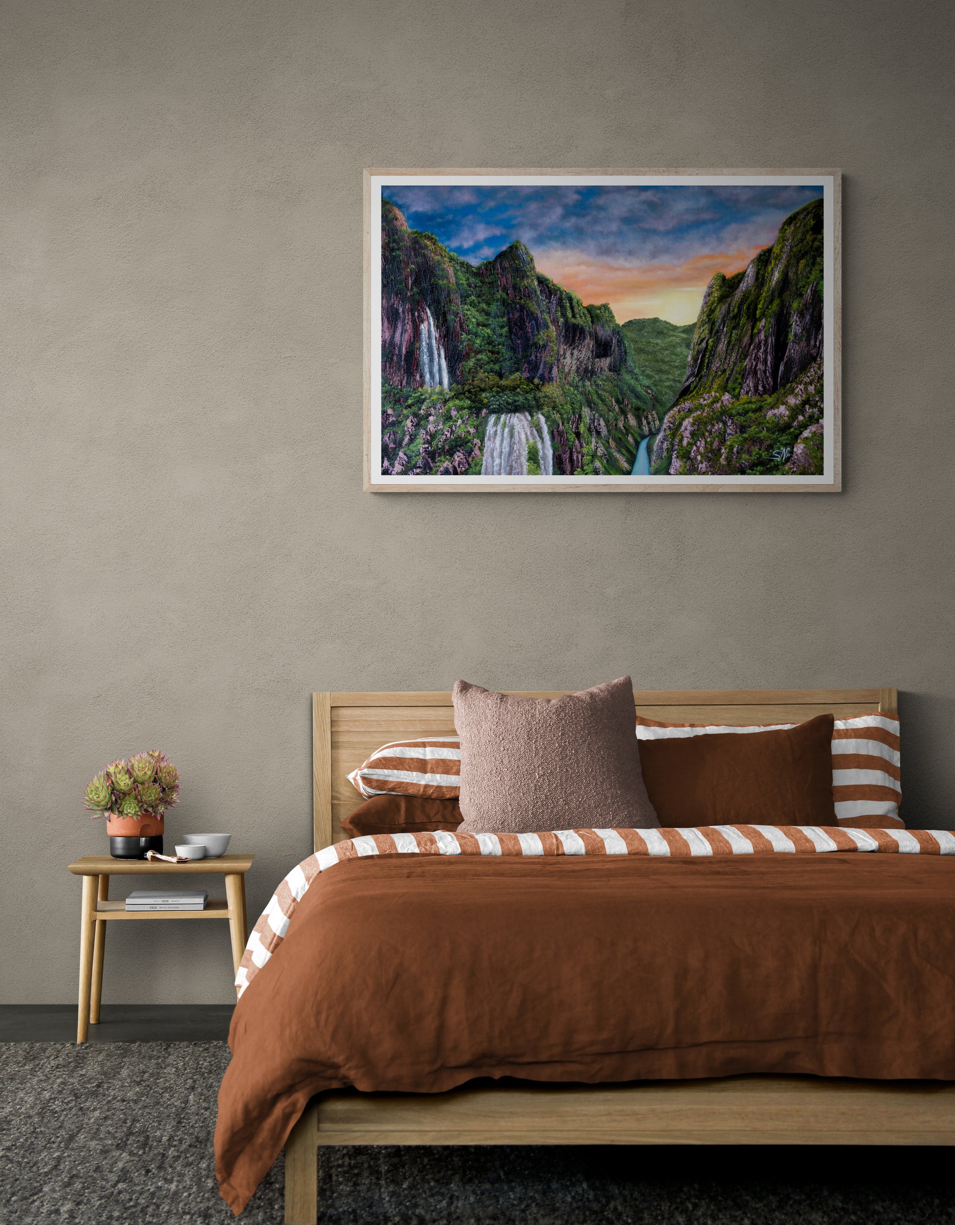 "Rivendell"- Mountainous Landscape Fine Art Print