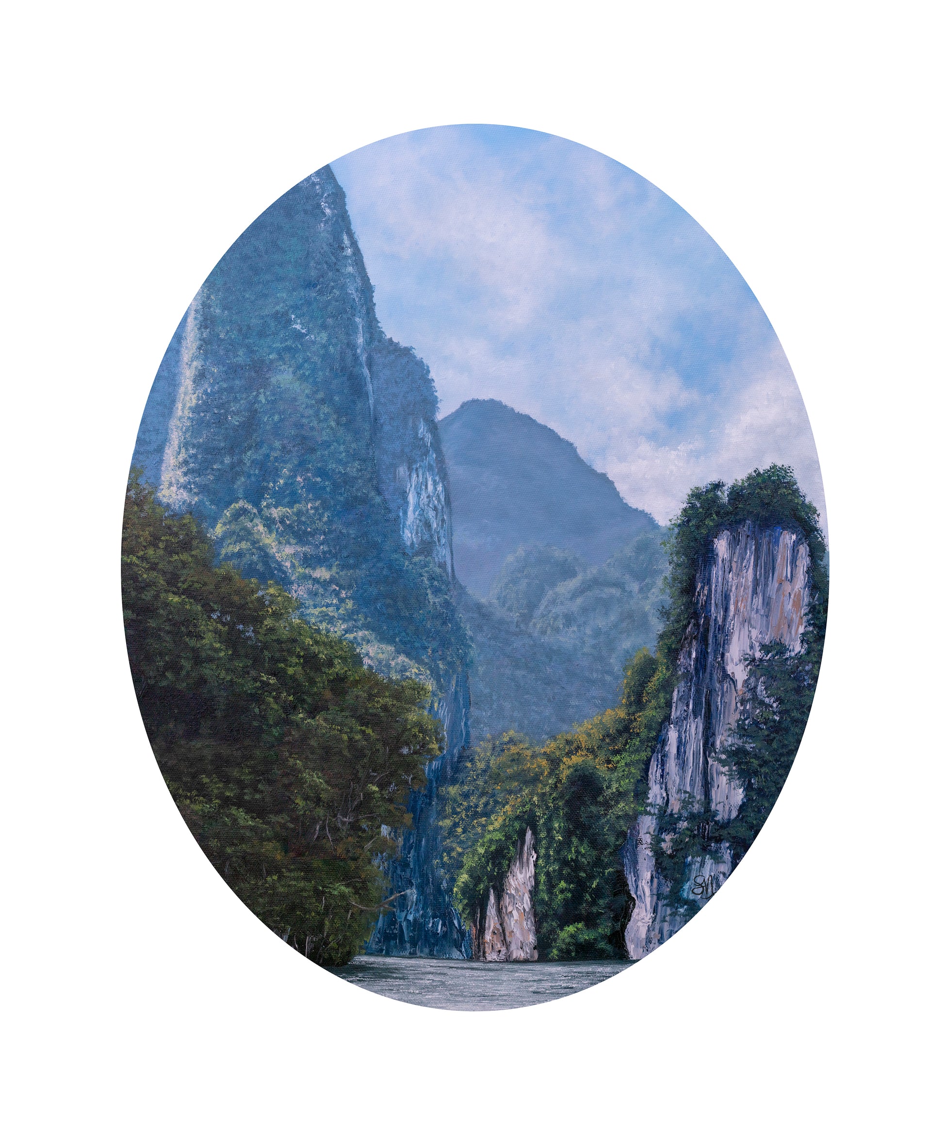 "Cheow Lan Lake"- Khao Sok National Park Fine Art Print