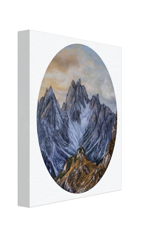 "Dolomites" - Italian Alps Canvas Art Print