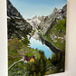 "Swiss Alps" 18 x 24"- Mountainous Landscape Painting