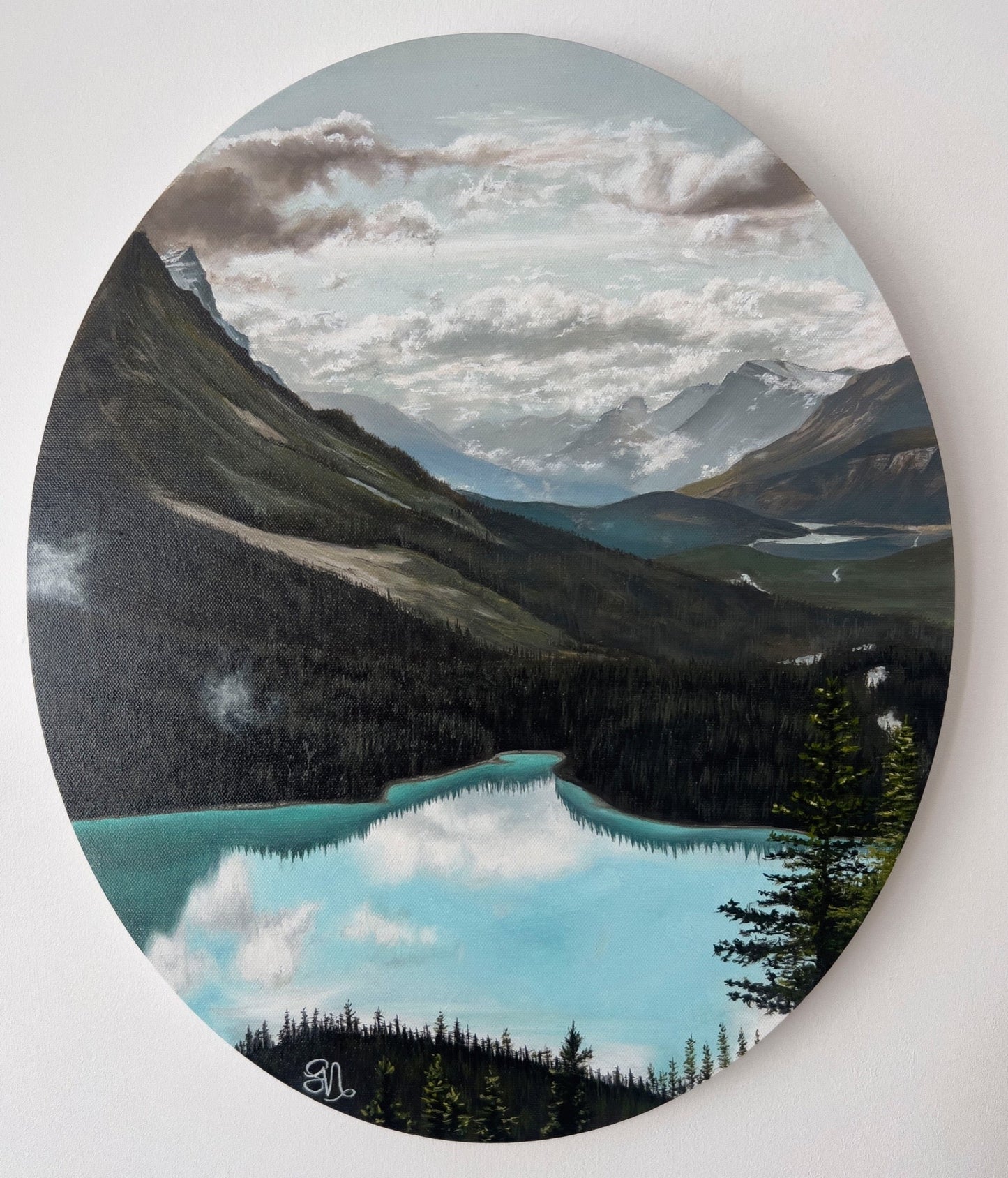 Peyto Lake Painting