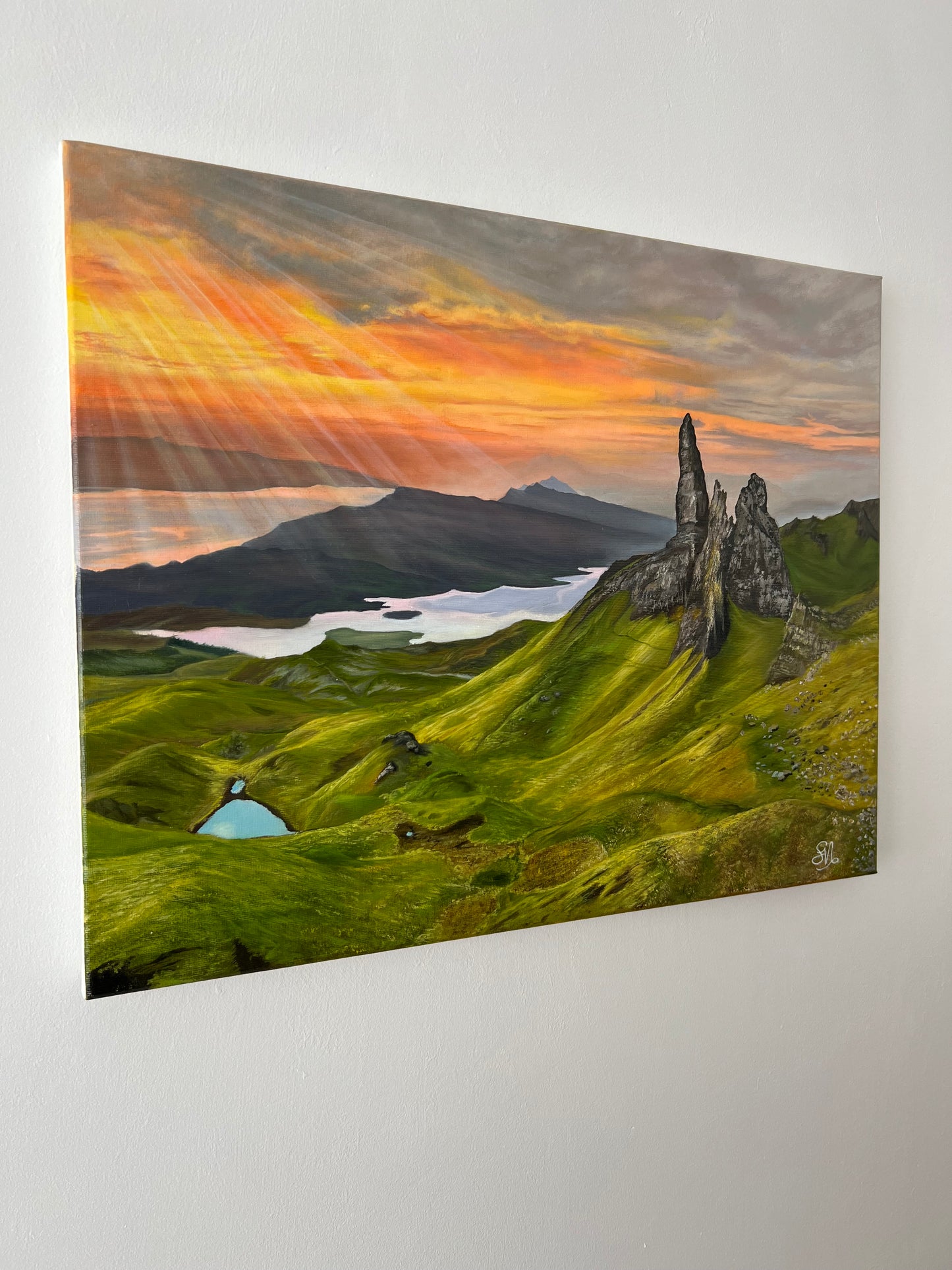 "Isle of Skye" 20 x 16"- Scotland Painting