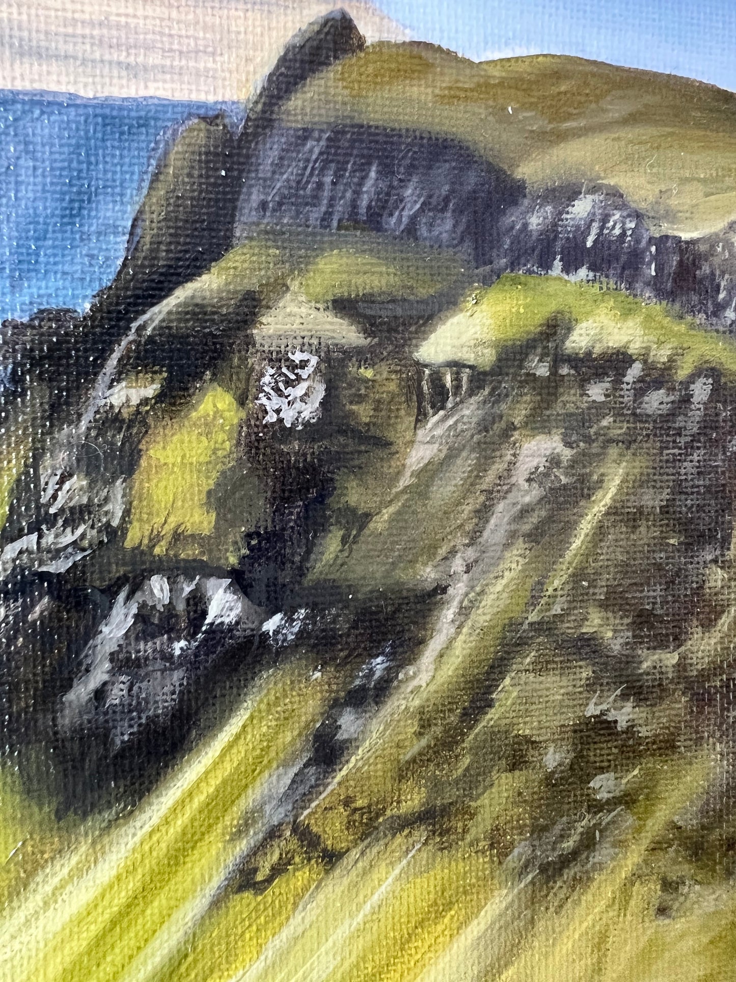 "Scottish Highlands" 24 x 30"- Quiraing Skye