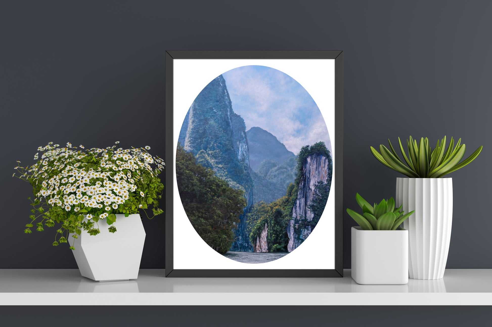 "Cheow Lan Lake"- Khao Sok National Park Fine Art Print