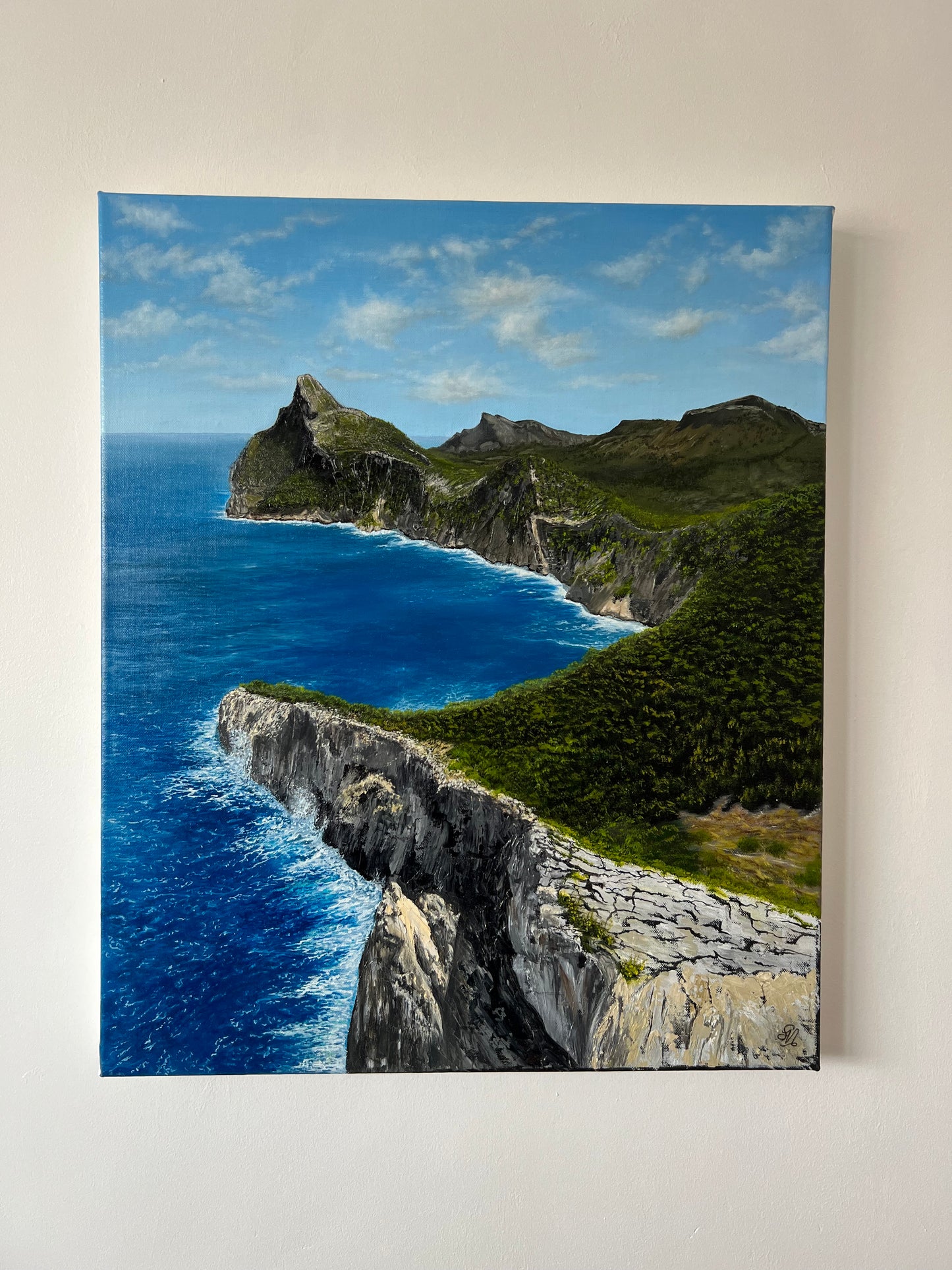 "Mirador Es Colomer"20 x 24"- Spain Landscape