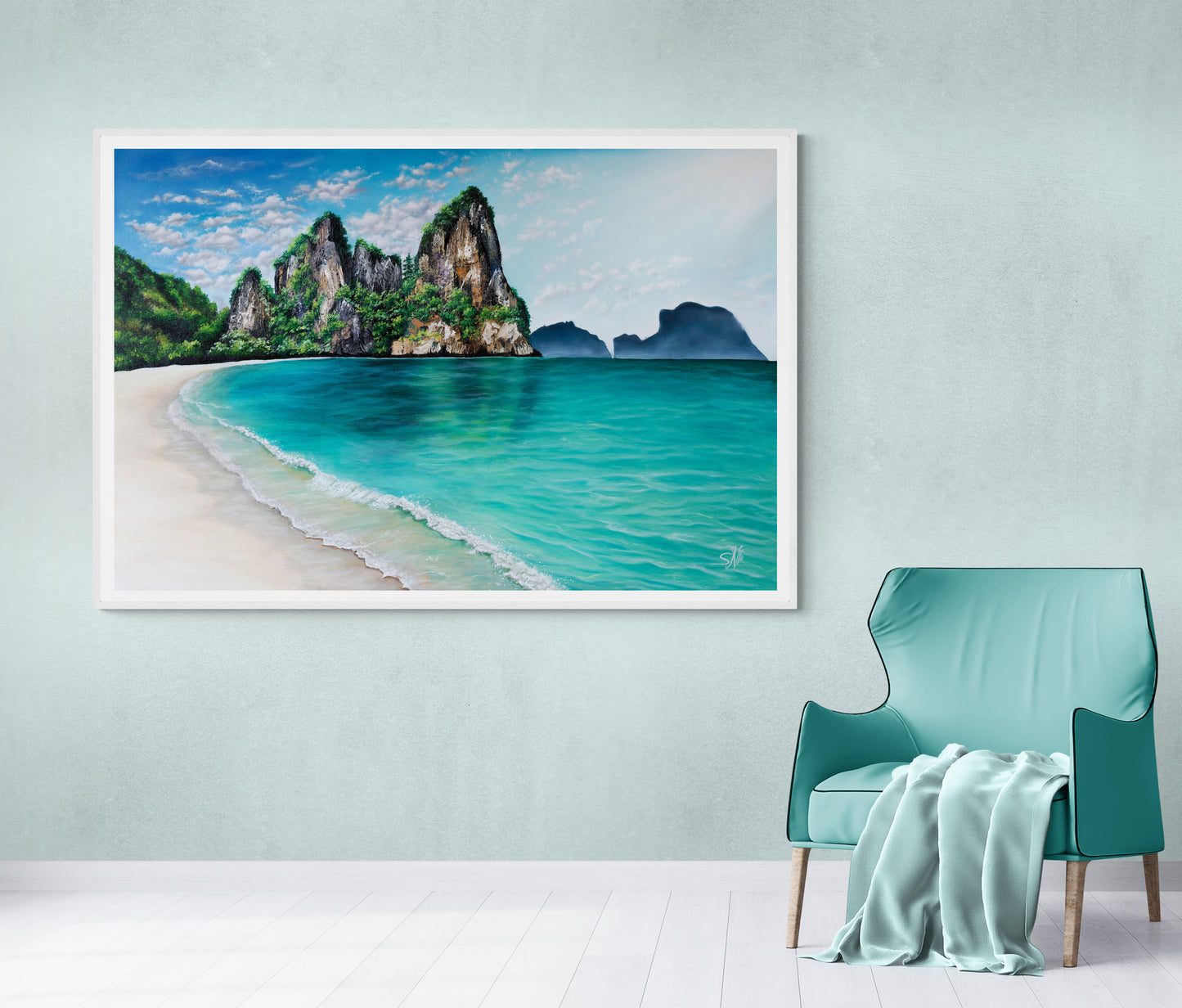 "Thailand Seascape"- Railay Beach Fine Art Print