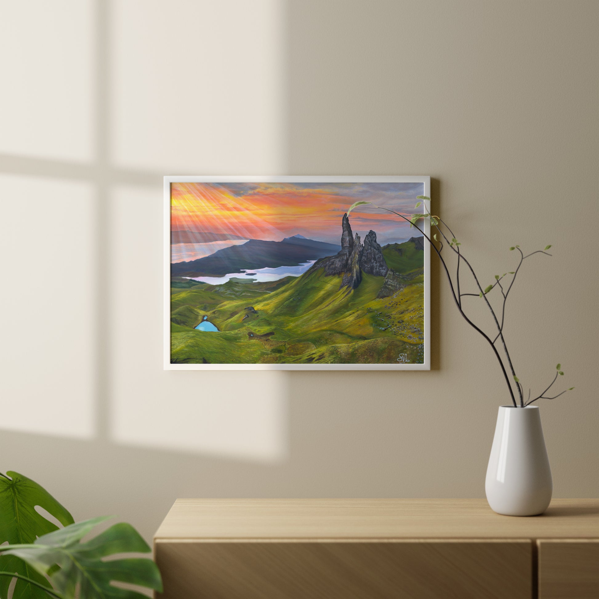 "Isle of Skye" - Scotland Painting Fine Art Print