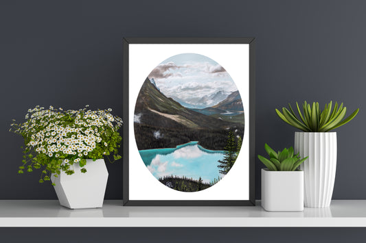 "Peyto Lake"- Banff National Park Fine Art Print