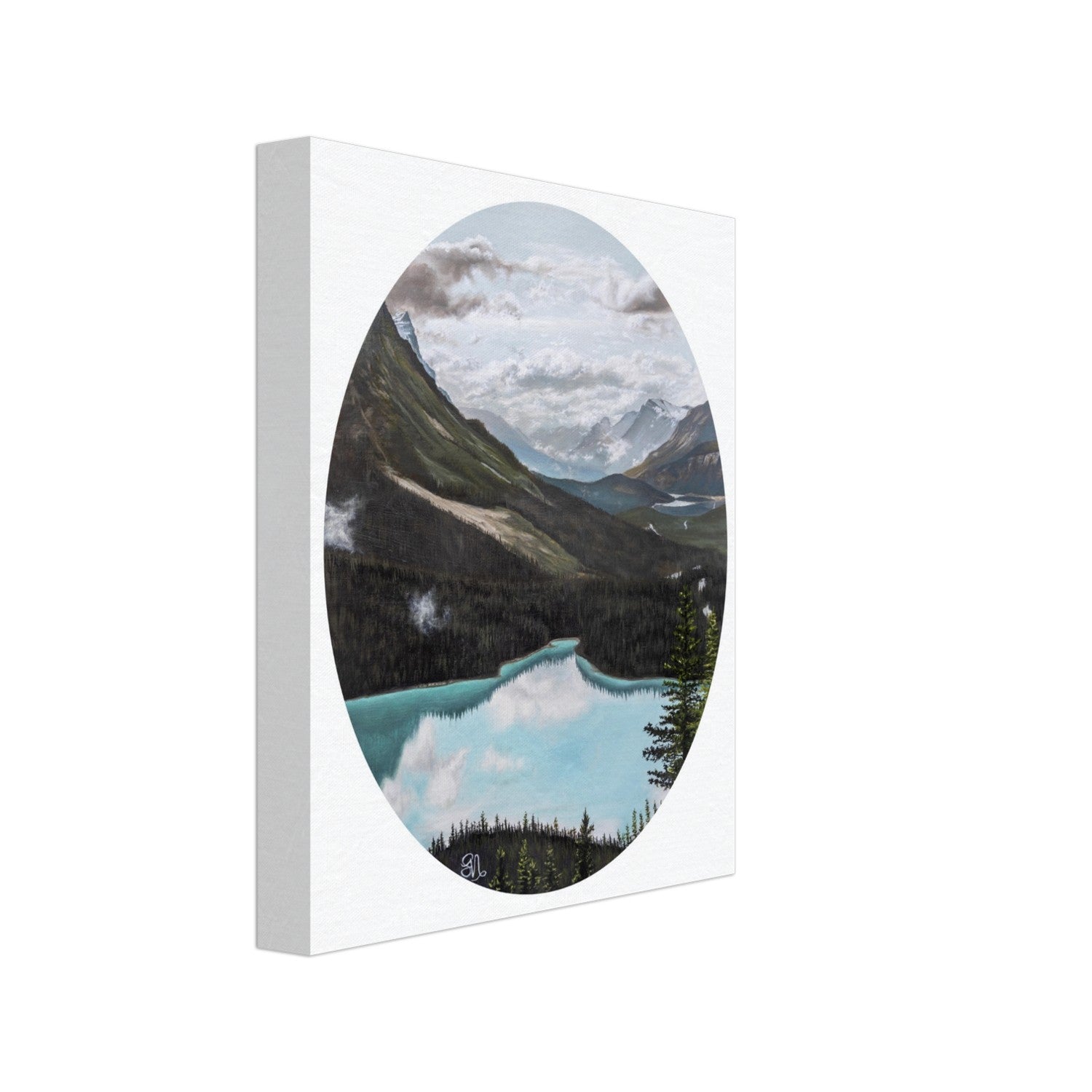 "Peyto Lake"- Banff National Park Canvas Art Print