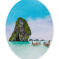 "Thailand Railay Beach" 12 x 16"- Phi Phi Islands Painting