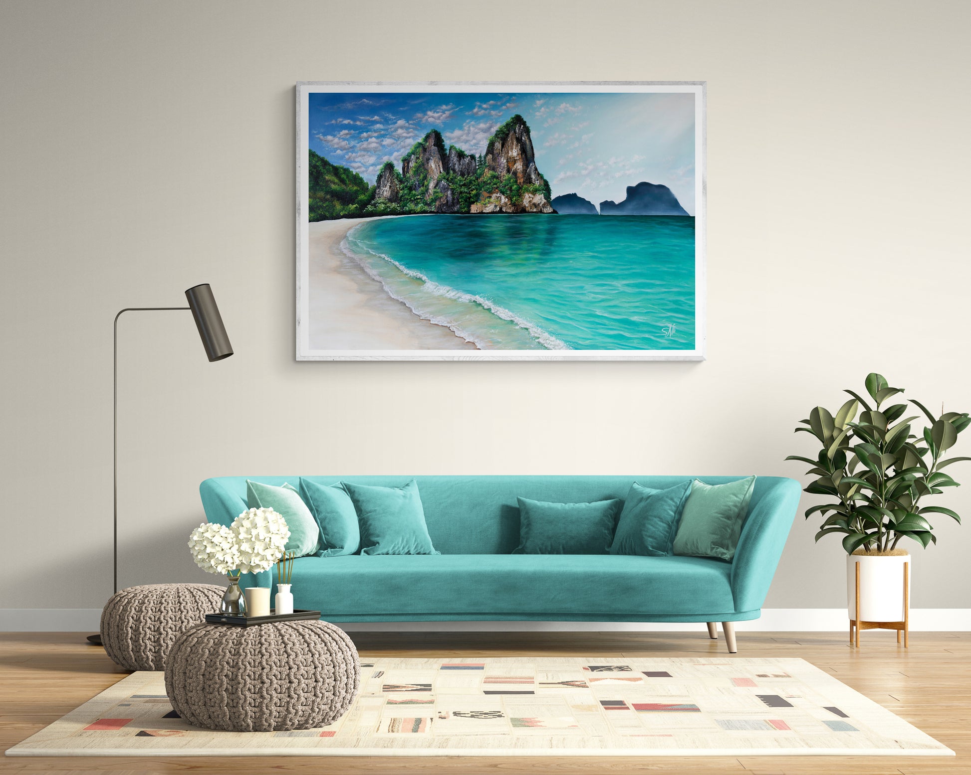 "Thailand Seascape"- Railay Beach Fine Art Print