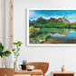 "Tranquil Lake" - Lake Painting Fine Art Print