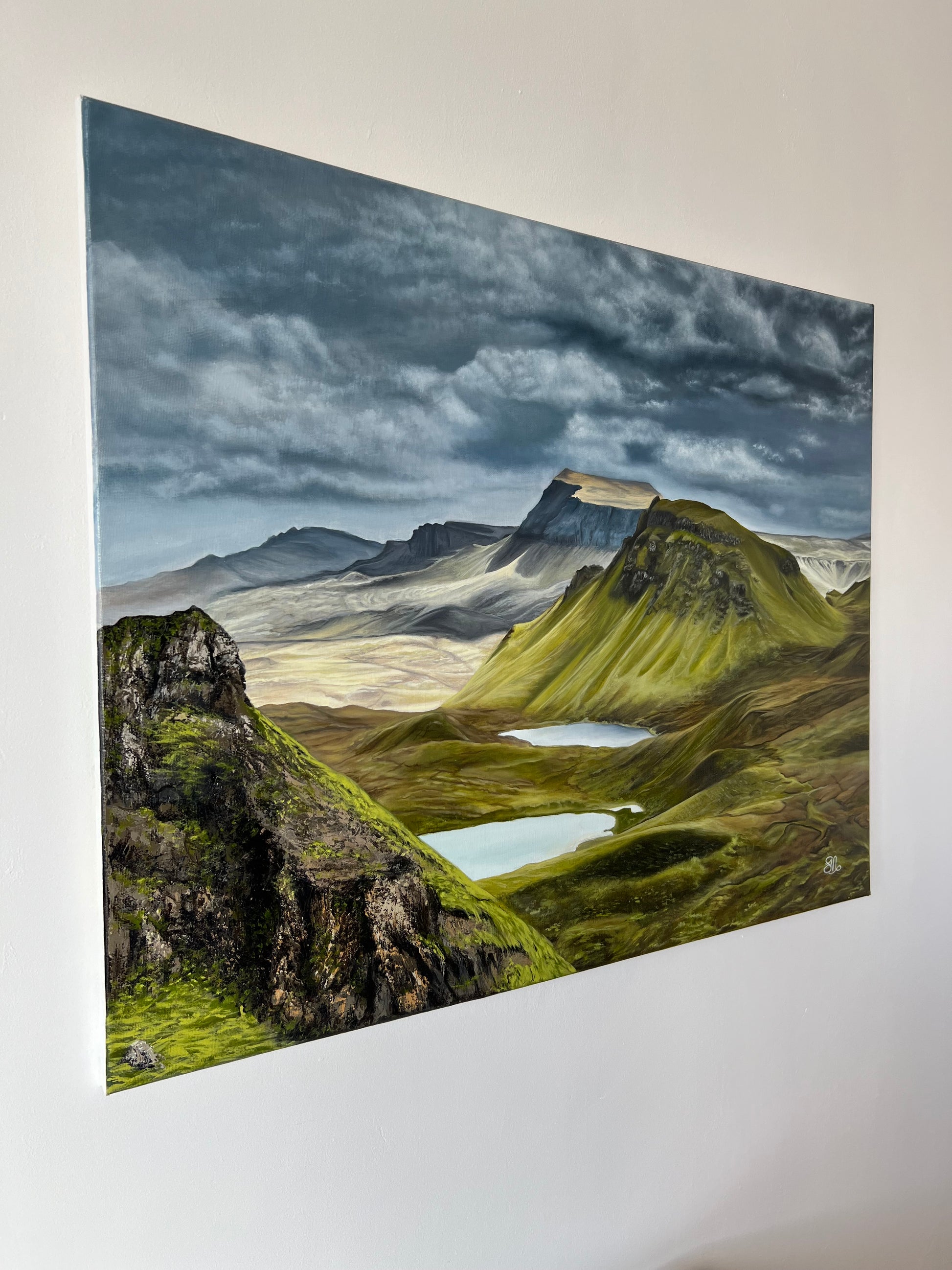 "Scottish Highlands" 24 x 30"- Quiraing Skye