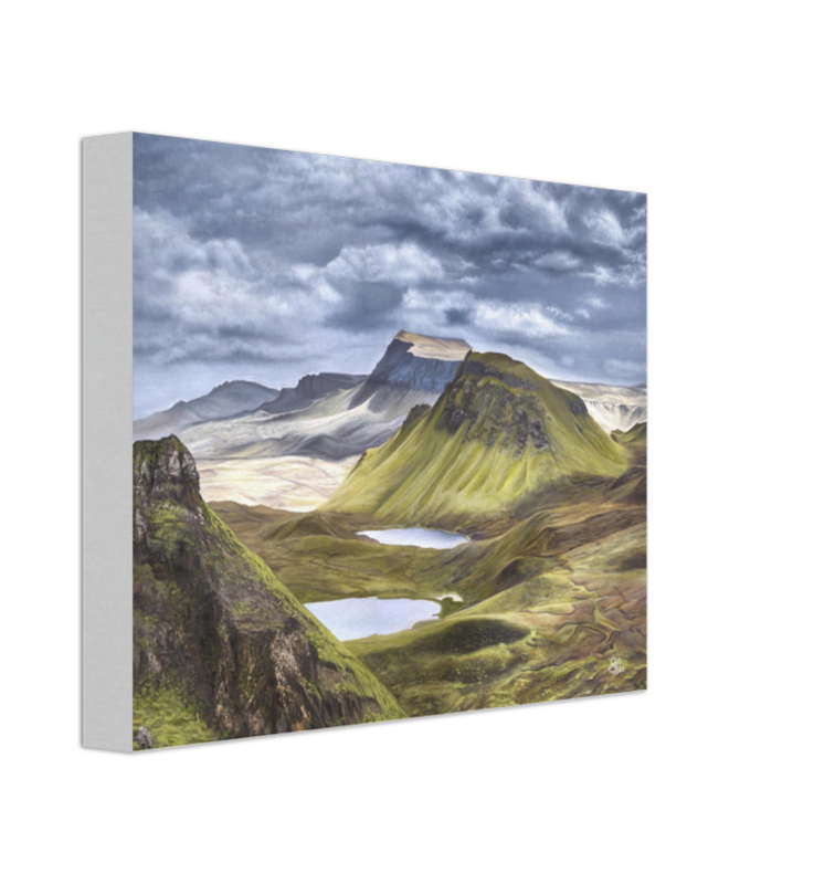 "Scottish Highlands"- Quiraing Skye Canvas Art Print