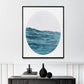 "Into the Teal Ocean" - Ocean Artwork Fine Art Print