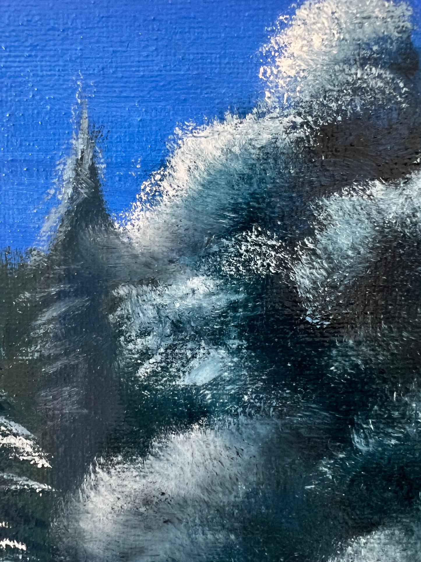 "Winter Landscape" 32 x40"- Snow Scenery