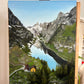 "Swiss Alps" 18 x 24"- Mountainous Landscape Painting