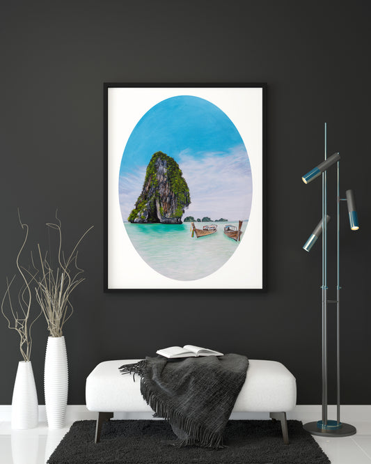 "Thailand Railay Beach" - Phi Phi Islands Fine Art Print