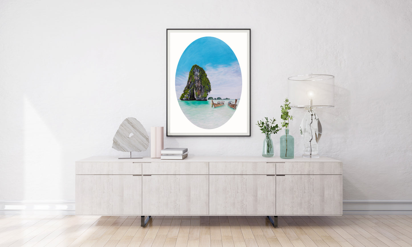 "Thailand Railay Beach" - Phi Phi Islands Fine Art Print