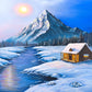 "Winter Landscape"- Snow Scenery Fine Art Print