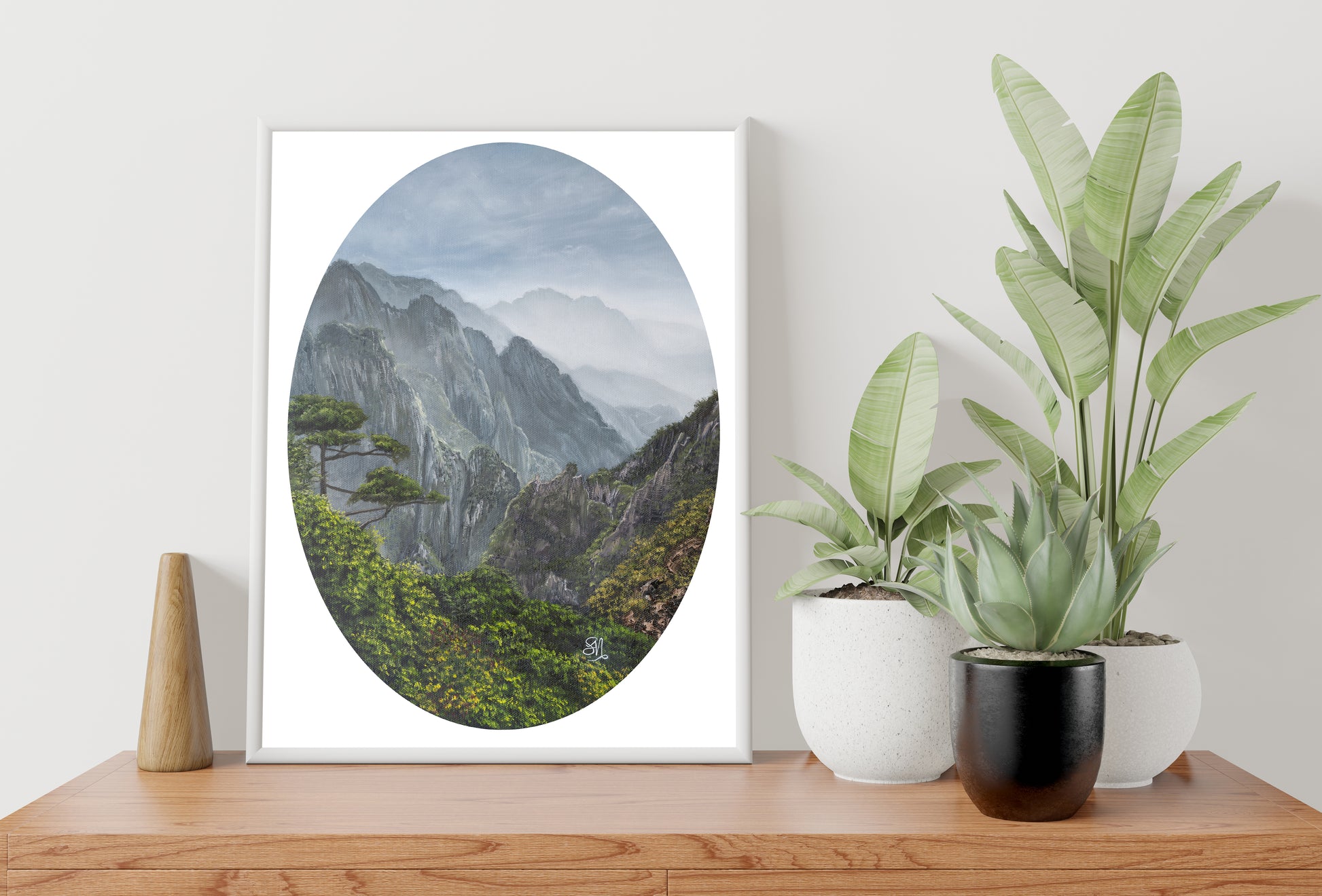 "Huangshan" -China, Yellow Mountain Fine Art Print