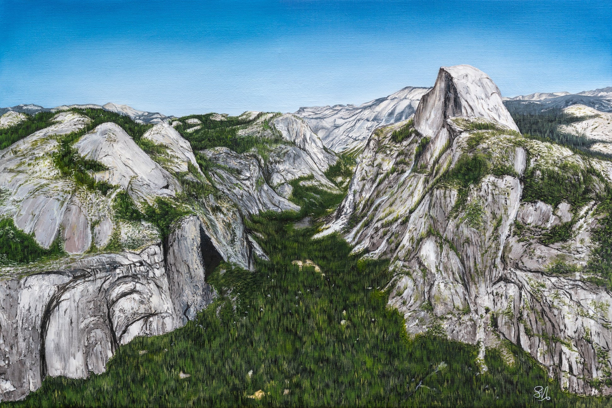 "Glacier Point" - Yosemite National Park Fine Art Print