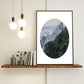 "Morning Glaze" -Misty Mountain Fine Art Print