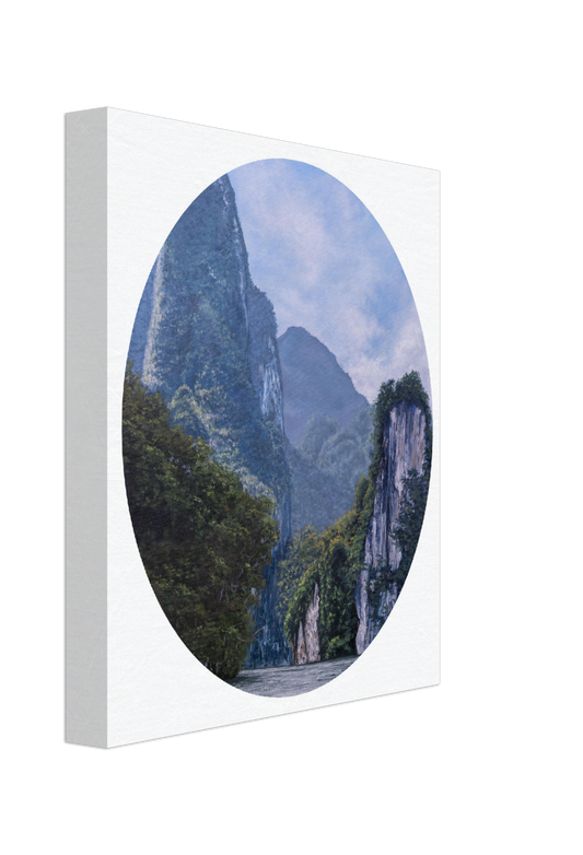 "Cheow Lan Lake"- Khao Sok National Park Canvas Art Print