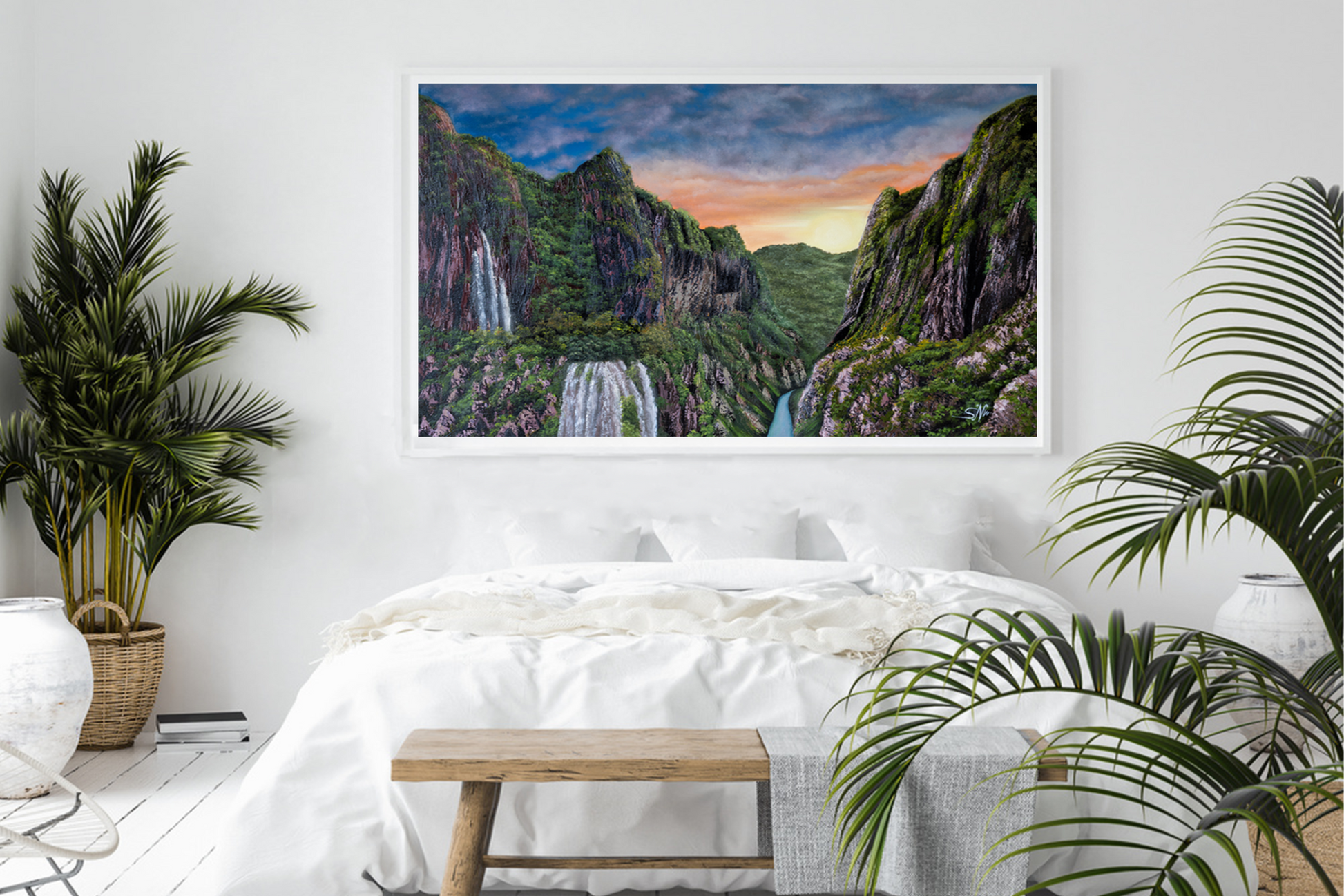 "Rivendell"- Mountainous Landscape Fine Art Print